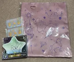 ハッピーくじ ディズニー E賞トートバッグ F賞 スタープレート マルチケース