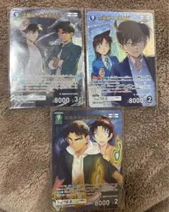 名探偵コナンカードゲーム 工藤新一 毛利蘭 疾風の煌めき　服部平次遠山和葉 MR