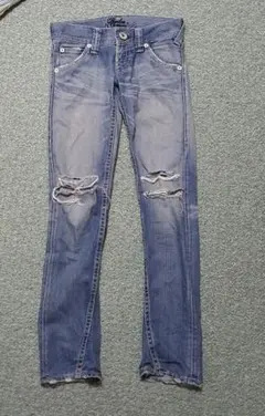 ロデオクラウンズ　ダメージジーンズ　デニムロングパンツ　RODEOCROWNS