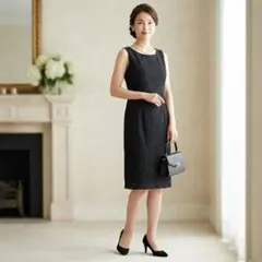 TADASHI SHOJI タダシショージ バイカラープリーツワンピース 2 - メルカリ