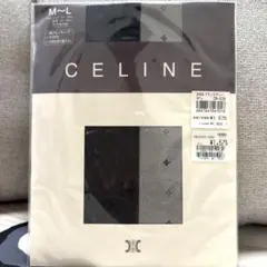 CELINE ストライプ柄 ストッキング M〜L