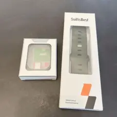 オリーブグリーン バンドセット アップルウォッチ バンド シリコン