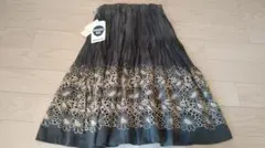 HIROKO KOSHINO 花柄刺繍スカート サイズ9