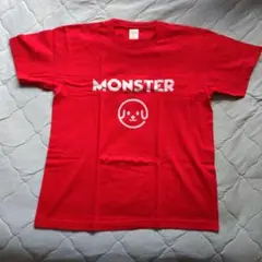 MONSTER Tシャツ 赤