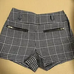 千鳥柄ショートパンツ