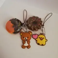 リラックマ ドーナツマスコット キイロイトリ 2個セット