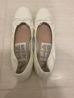 ファルファーレ　ギャザーバレエシューズ