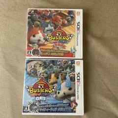 3DS ソフト　妖怪ウォッチ　バスターズ　赤猫団　白犬隊　BUSTERS