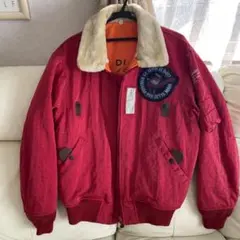 SINA COVA 薄手ブルゾン　赤 SINA COVA 薄手ブルゾン赤