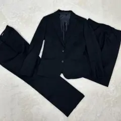 【美品】LES MUES レミュー パンツ スカート スーツ ブラック　L 3点