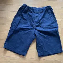 UNIQLO ネイビー ハーフパンツ 150サイズ