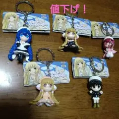 ちょびっツ フィギュアキーホルダー全5種フルコンプセット（未使用）