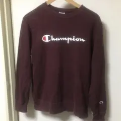 Champion バーガンディ スウェット Lサイズ