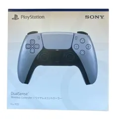PS5 ワイヤレスコントローラー DualSense シルバー(美品)