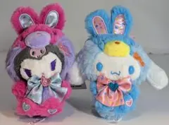 SANRIO　スプリングラビット　マスコット　サンリオ　シナモロール　クロミ