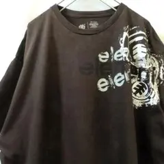 ELEMENT オールドスケート ロゴグラフィックTシャツ ゆるだぼ XL 古着のサムネイル