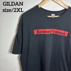 【US古着】GILDAN BimmerFrames ボックスロゴ Tシャツのサムネイル