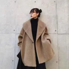 Hella SHAWL COlIAR BOA COAT