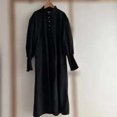 NIKO AND... ブラック シャツワンピース M