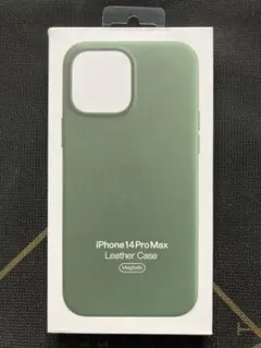 iPhone 14 レザーケース フォレストグリーン 新品未開封 - メルカリ