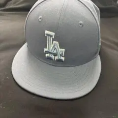 New Era LA ドジャース キャップ グレー