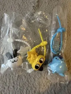 たまごっちカラフルマルチチャーム2 まめっち　みみっち　ぎんじろっち