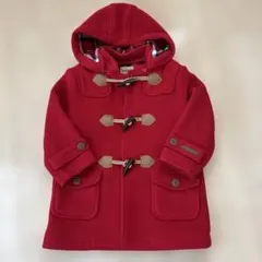 【極美品】ミキハウス 赤 ダッフルコート 110cm MIKI HOUSE mikihouse【ミキハウス】【SALE】ダッフルコート