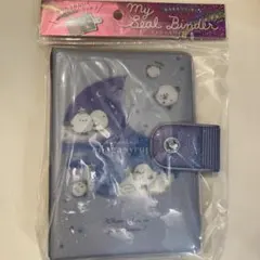 【新品】②シマエナガ　シール帳　マイシールバインダー　はってはがせるシールシート