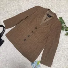 美品　レリアン　テーラードジャケット　ベージュ　　大きいサイズ　13 XL