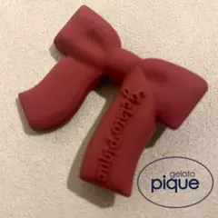 ジェラートピケ ポップアップ　ガチャガチャ　トイカプセル　ヘアクリップ リボン