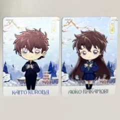 名探偵コナン 中国トレカ KAYOU HQR レンチキュラー 黒羽快斗 中森青子