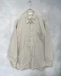 PERRY ELLIS Linen Shirt SizeM Sand Beige - メルカリ