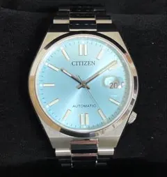 uzj100w_cygnus様専用」CITIZEN 自動巻き 腕時計 水色 - メルカリ
