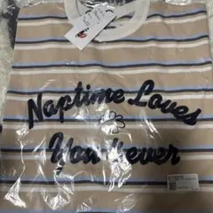 Naptime Tシャツ ボーダー XLサイズのサムネイル