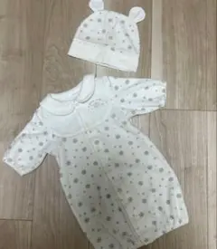 ベビー 2wayドレスオール 帽子付き