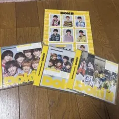 なにわ男子　Doki it 三形態セット　全て新品未開封