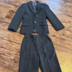 Nikomichi Nakano ブラックストライプスーツ 120~入学式