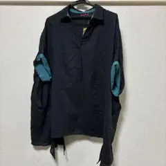 【新品】チャイハネ　ブラックシャツのサムネイル
