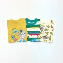 子供服 男の子 110cm 半袖Tシャツ まとめ売り 車 新品 FSN12-1