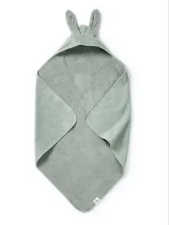 【値下中】新品未使用 Elodieエロディフード付きタオルミネラルグリーンバニー