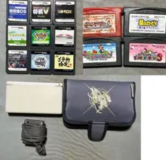 ニンテンドーDS Lite ホワイト ゲームソフト13本付き