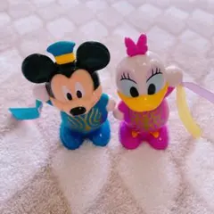 東京ディズニーリゾート ミッキー デイジー ゼンマイ フィギュア