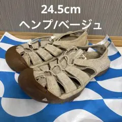 KEEN ニューポート ヘンプ ベージュ24.5cm