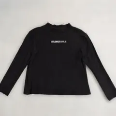 BY LOVEIT バイラビット 140 ブラック 長袖カットソー