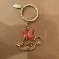ミニーシルエットキーホルダー