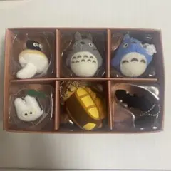 ジブリコレクション フェルトキーホルダー 6個セット　となりのトトロ