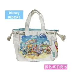 公式　ディズニーリゾート　ダッフィー＆フレンズ　サニーファン　トートバッグ　即日