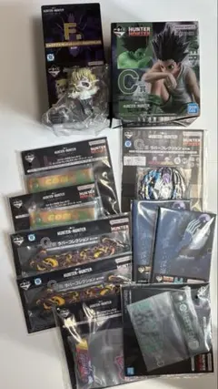 ハンターハンター　一番くじ　ゴン　シャウアププ