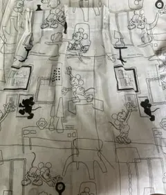 連休限定値下げ‼︎【レースカーテン】105cm × 210cm ミッキーマウス
