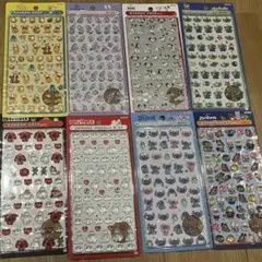 ボンボンドロップシール　ディズニー　8点セット　8枚セット　サンスター　正規品